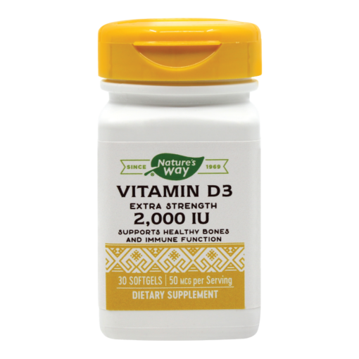 Vitamina D3 2000 UI 30+30cps ( -50% al doilea produs)