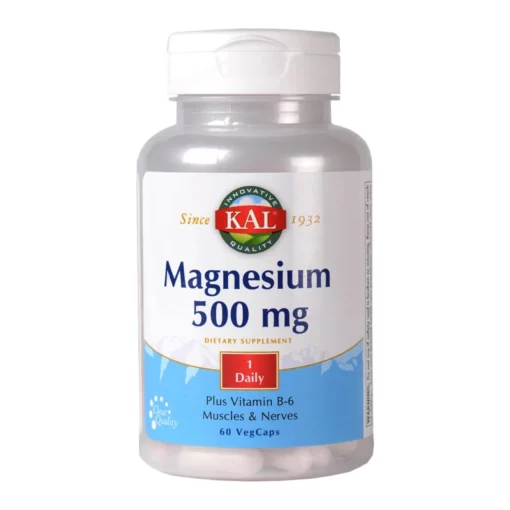 Magnesium 500mg 60cps vegetale