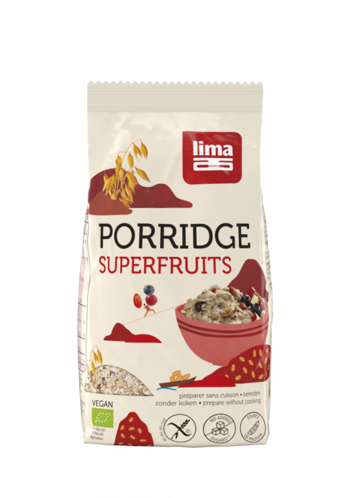 Porridge Express cu Superfructe Fara Gluten ECO 350g