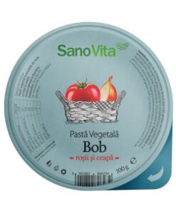 pasta-vegetala-tartinabila-bob-cu-rosii-si-ceapa100gr-sanovita